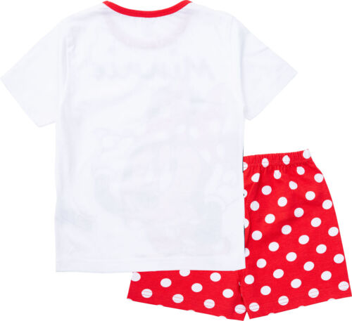 Disney Minnie Mouse Girl Pyjamas, Short Summer Pyjamas Pjs, Official Merchandise - Picture 8 of 8