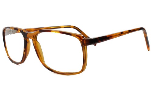 Genuine Vintage Mens Womens Stylish Tortoise Rectangle 2.00 Reading Glasses - Picture 2 of 4