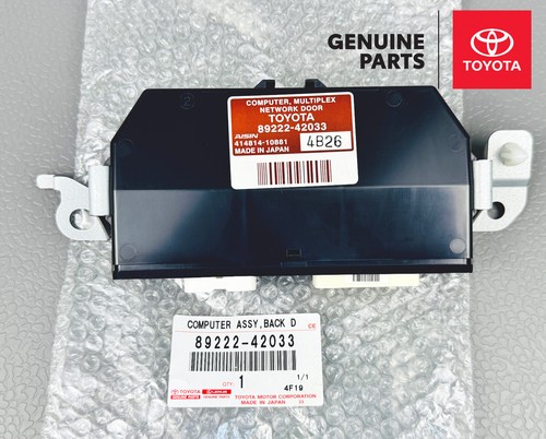 89222-42033 TOYOTA RAV4 14-16 COMPUTER, MULTIPLEX NETWORK DOOR 89222-0R014 NEW - Foto 2 di 13