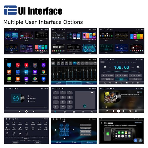 For Audi A4 S4 RS4 8E 8F B6 B7 9" 32G Carplay Car Stereo Android 13 GPS NAV WIFI - Afbeelding 7 van 16