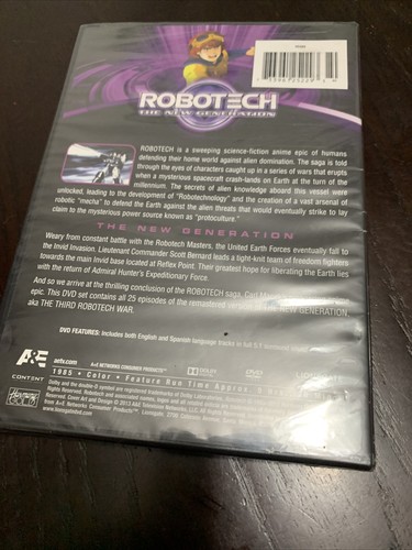 Robotech: The New Generation [DVD] BRAND NEW SEALED. Free Shipping - Imagen 6 de 8