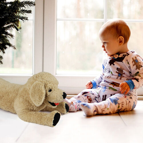 Large Golden Retriever Stuffed Plush Animal Soft Puppy Dog Toy Doll Xmas Gift - Picture 9 of 11