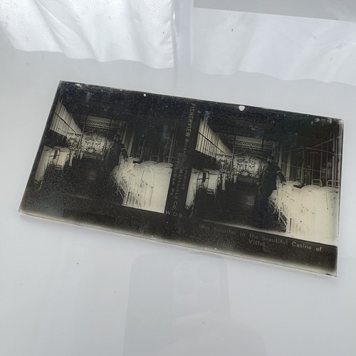 FISHERVIEW Glass WWI STEREOGRAPH Card Stereoview PLATE - Photograph Slide W-D-9 - Picture 4 of 7