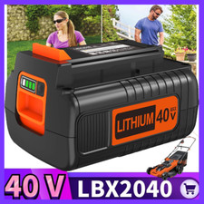 40Volt Battery Replacement for Black and Decker 40V MAX 2.0Ah Lithium LBX2040