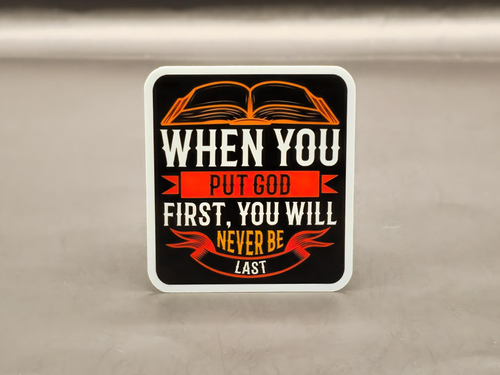 God Lord Jesus Christ Vinyl Stickers Cross Christian Bible Religion Faith Verses - Picture 24 of 26