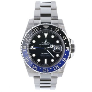Rolex 116710blnr Gmt Master Ii Black Dial Batman Bezel Men S Watch 845960048538 Ebay