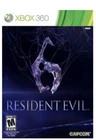 Resident Evil 6 (Microsoft Xbox 360, 2012) Disc Only