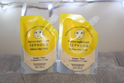 Download 2 Sealed Sephora Yellow Clay Mask 1 18 Fl Oz Revitalizing Toning Ebay PSD Mockup Templates