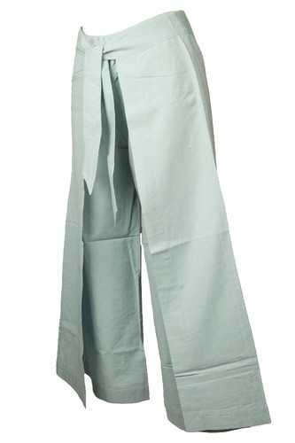 SG Damen lange Hose SPINNE Komforthose Baumwolle und Leinen weites Bein Sommer - Bild 4 von 5