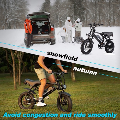 500W 16-inch Electric Bike 36V 12.8Ah Removable Battery Youth Electric Bike - Picture 15 of 20