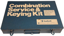 Large used metal Kwikset Combination Service and Keying Kit