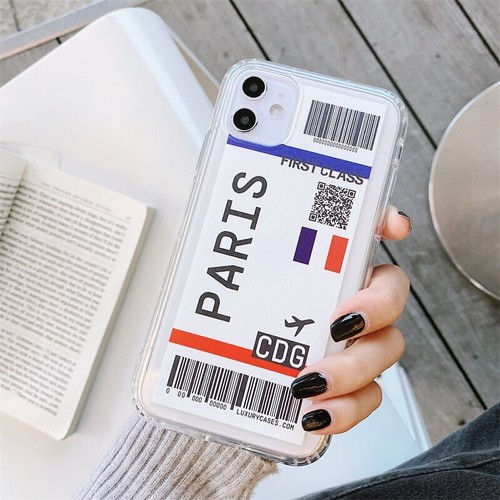Coque téléphone BILLET AVION PREMIÈRE CLASSE pour iPhone - Photo 3 sur 15