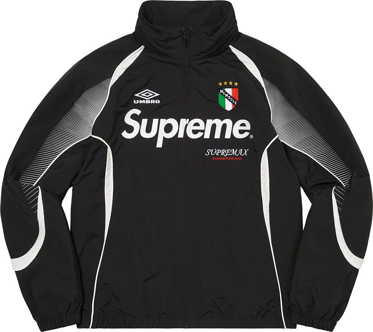 Supreme x UMBRO | Track Jacket Black Size Small SS22 | BRAND Supreme x UMBRO | Track Jacket Black Size Small SS22 | BRAND