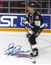 Los Angeles Kings Larry Robinson Signed Autographed 8x10 NHL Photo COA A4