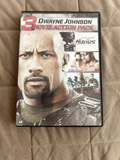 🎥Dwayne Johnson 3 Movie Action Pack (DVD) W2