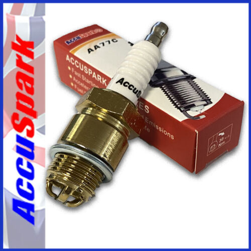 As Champion D16-NGK AB6, 18mm Gasket seat, AccuSpark triple G spark plug AA77C - Picture 1 of 4