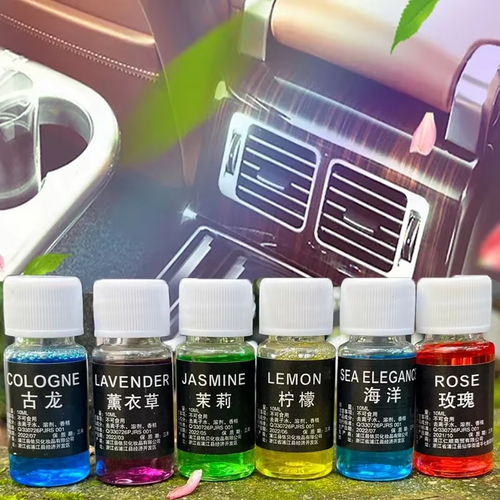 1/7 Pezzi Deodorante Auto Profumo Ricarica Pianta Naturale Olio Essenziale - Foto 3 di 37