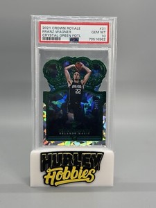 2021 Crown Royale Franz Wagner Crystal Green FOTL PSA 10