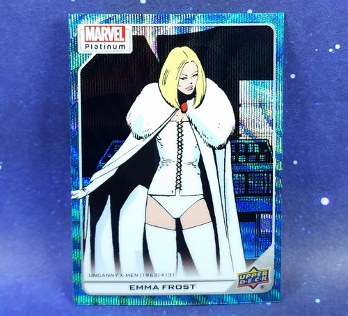 2023 Marvel Platinum Blue Surge exklusiver Refraktor SP Singles vervollständigen Ihr Set - Bild 121 von 209