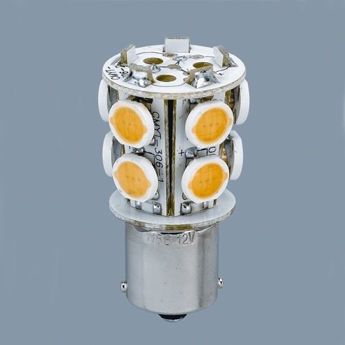 Casa rodante marina auto remolque autobús bombilla LED B15D ALTA POTENCIA DOBLE CONTACTO PASADORES PARALELOS - Imagen 1 de 2