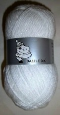 Woolyhippo Dazzle DK Glitter Sparkle Yarn Acrylic Poly Double Knit 100g Wool