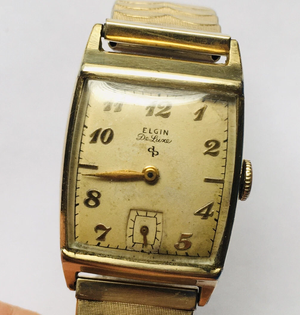 Elgin deluxe top 10k gold filled