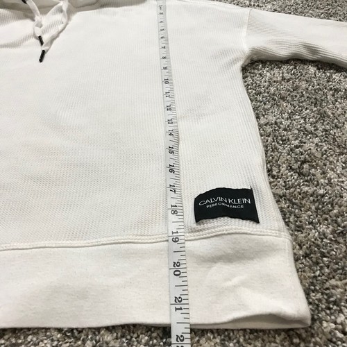 Calvin Klein Performance Women's Hooded Cream Stretch Thermal Size: Medium (M) - Picture 8 of 11