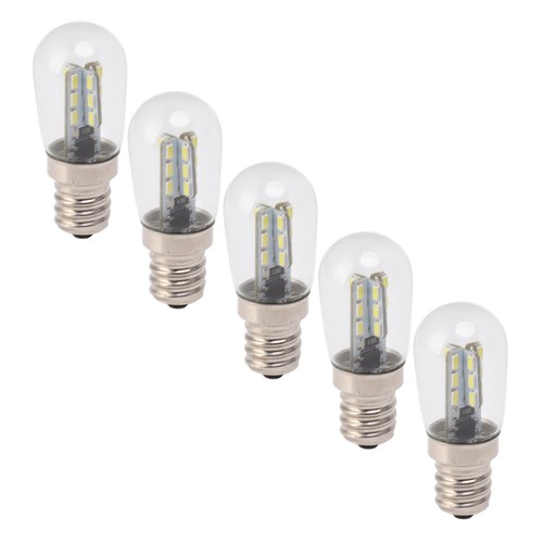 5Pcs E12 LED Bulb High Brightness 120V Fridge Lamp Bulb With 24pcs Bead For R HG - Picture 16 of 24