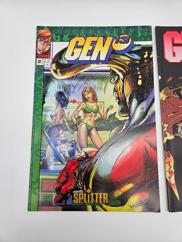 Gen 13 Comic Nr. 2 und 4 Splitter - Picture 2 of 3