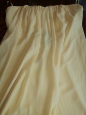 Yellow Strapless Coast Dress Size 12