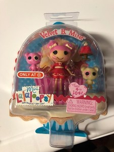 Mini-Lalaloopsy-Valentines-2014-Target-Exclusive-Velvet-B-Mine-Brand-New