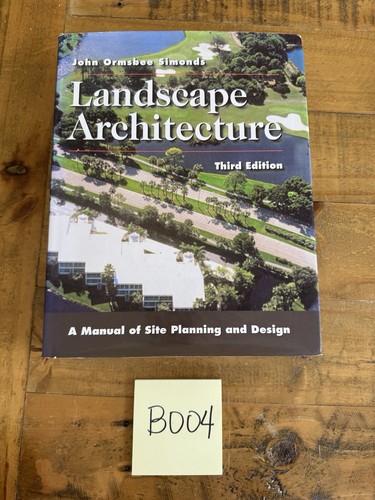 Landscape Architecture 3rd Edition John Simonds Site Planning & Design Free Post - Picture 6 of 13