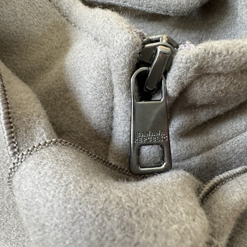 NEU Banana Republic Gr. 2 Wolljacke Blazer Mario Bellucci taupe Schal $ 228 - Bild 9 von 9