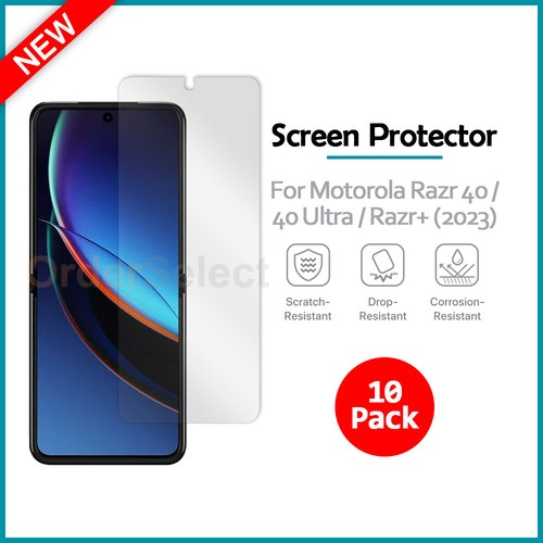 1-100 Stück LCD Klar Hydrogel Film Displayschutzfolie für Motorola Razr 40/40 Ultra - Bild 14 von 19