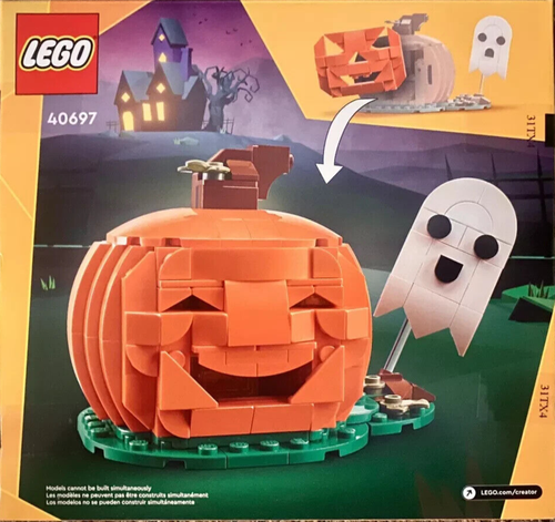 LEGO Creator 40697 Halloween Pumpkin (includes Light Brick) 🎃 254 Pieces GWP - Picture 2 of 2