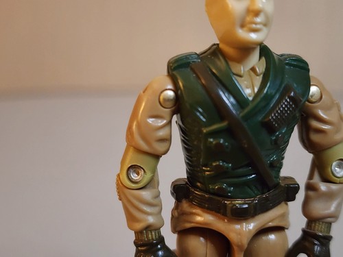 De colección GI Joe Major Storm General Driver Completo con Tarjeta de Archivo Hasbro 1990 - Imagen 5 de 10