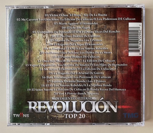 11 CDs — Various from Sinaloa & Culiacan: Movimiento Alterado (Twiins/LADisco) - Picture 7 of 23