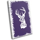 Christmas Decoration Wall Canvas ART Print XMAS Picture Gift  21 Purple Christma