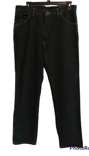 Wrangler Herren Blue Jeans 5 Sterne Premium Qualität Denim Regular Fit Größe 38 x 32 - Bild 2 von 4