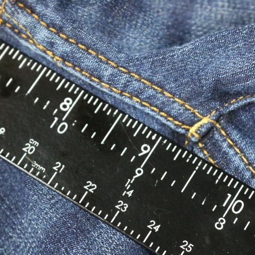 Pantalones de mezclilla ajustados American Eagle Next Level Airflex tiro bajo azul oscuro 30x30 (31x29) - Imagen 23 de 23