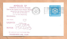 APOLLO 17 LUNAR MODULE LAUNCH DEC 14,1972 VAFB SPACE COVER NASA