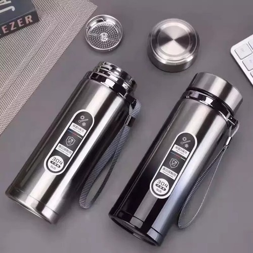 Hot/Cold Water Bottle Double Wall Thermal Flask Stainless Steel Thermos 0.6-1.6L - Picture 16 of 88