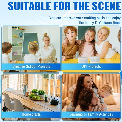 Sasylvia 2 Pcs Soapstone for Carving Block, 5 x 3 x 3 Inch, Soapstone Sculptu... - Picture 7 of 7