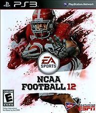 Sony PlayStation 3 PS3 NCAA Football 12 EA Sports Complete