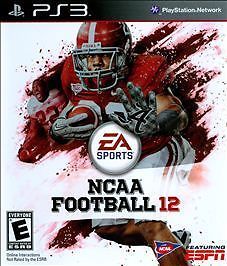 Brand New Factory Sealed NCAA Football 12 for PS3!!!! - Picture 1 of 1