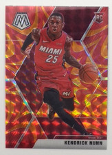 2019-20 Panini Mosaic Reactive Orange Prizm Kendrick Nunn RC #234, Refractor