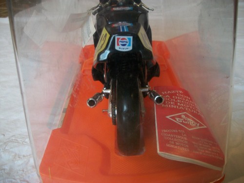 Guiloy 1:24 Scale Diecast Motorcycle PEPSI SUZUKI METZELER MOTUL #43 New - Picture 4 of 4