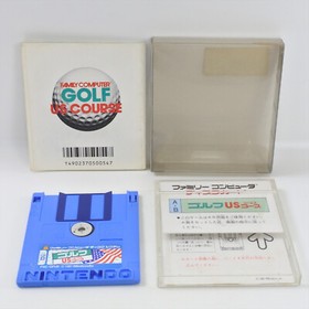 Famicom Disk MARIO GOLF US COURSE Nintendo 7315 dk