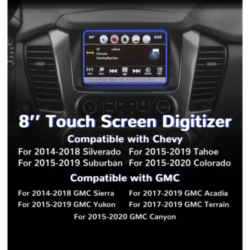 REPLACEMENT Radio Touch-Screen GLASS Digitizer LCD For Chevy GMC 15-18 MYLINK - Bild 9 von 23