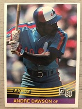 1984 Donruss Baseball Card #97 Andre Dawson Montreal Expos Mint